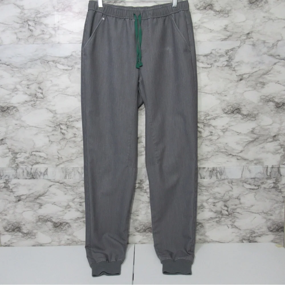 Figs Technical Collection Gray Tansen Jogger Scrub Pants Men’s Size Medium Tall